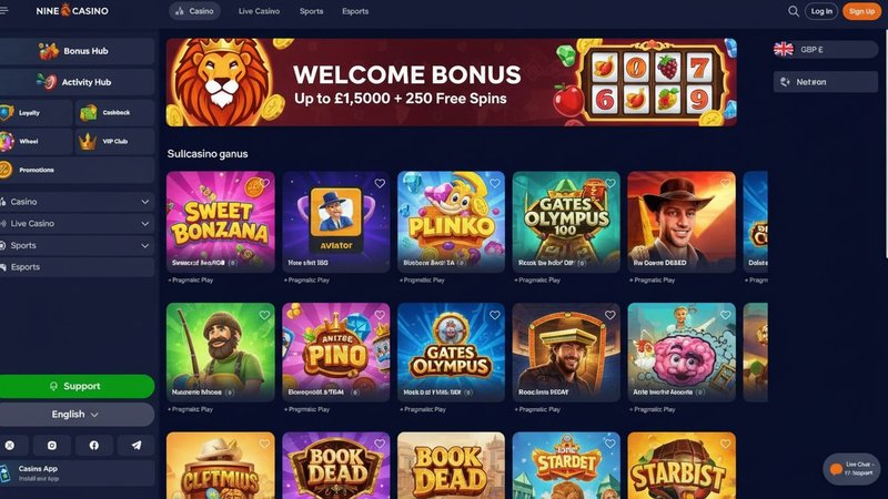 Ninewin uk, nine win casino uk
